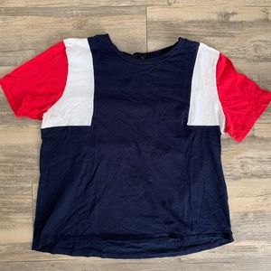 H&M Color Block T-Shirt